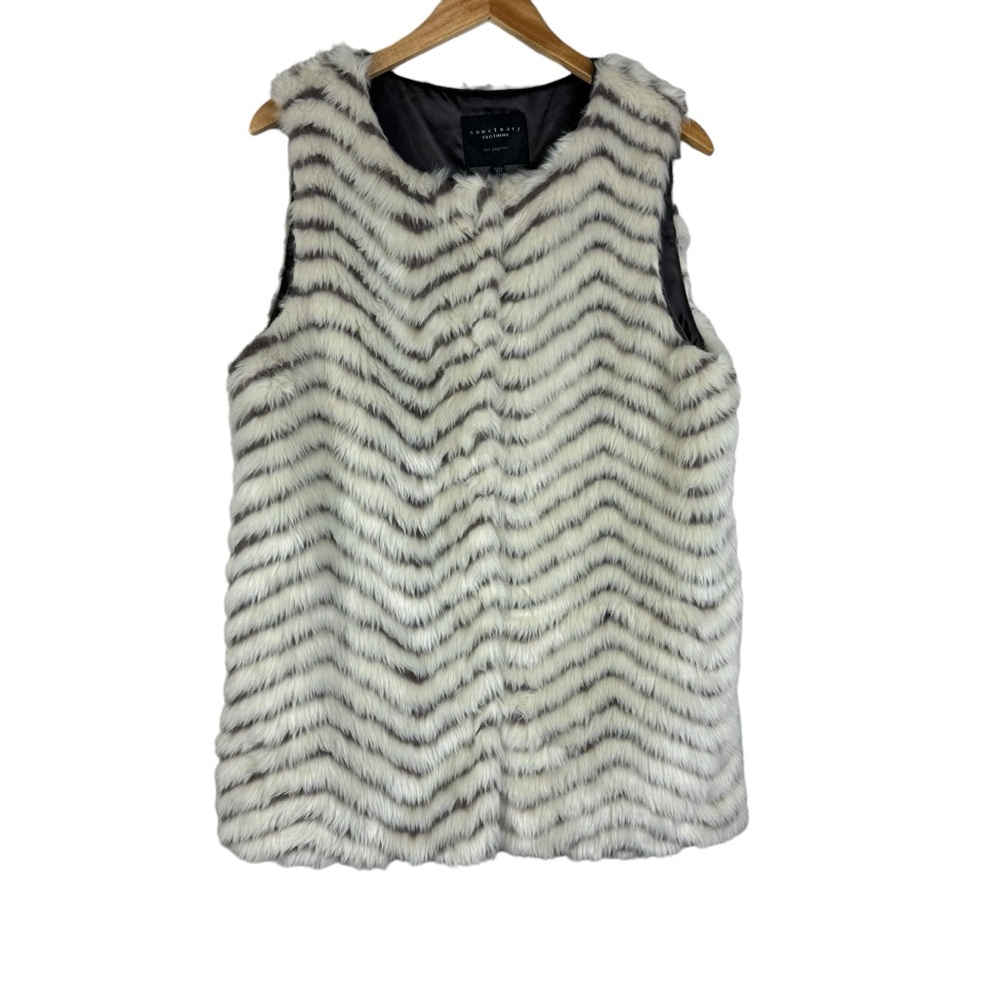 Sanctuary Vest Faux Fur